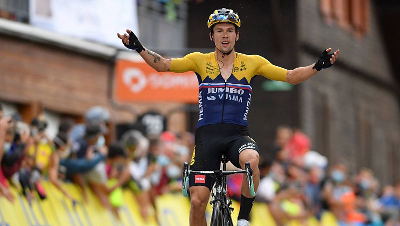 Roglic gana y se confirma como líder del Jumbo (y de la carrera)