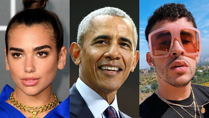 Barack Obama publica su playlist del verano e incluye a Bad Bunny, J Balvin, Dua Lipa y Billie Eilish, entre otros