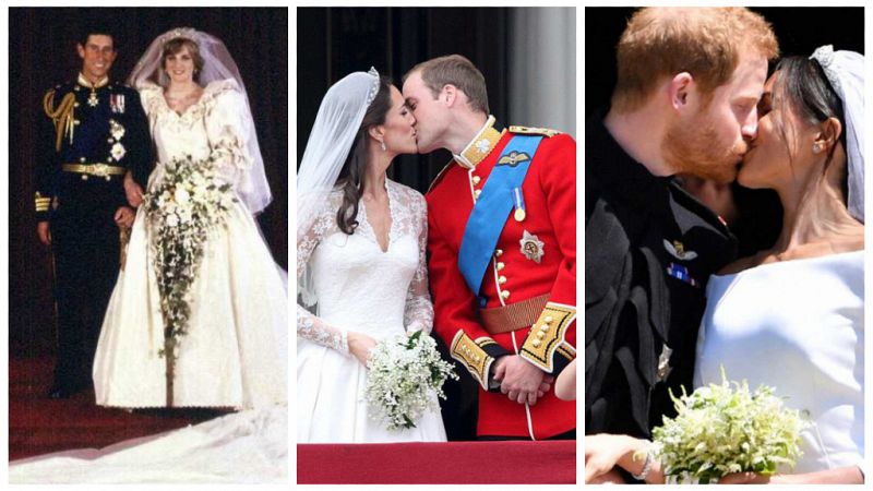 Las bodas más espectaculares de la Casa Real británica
