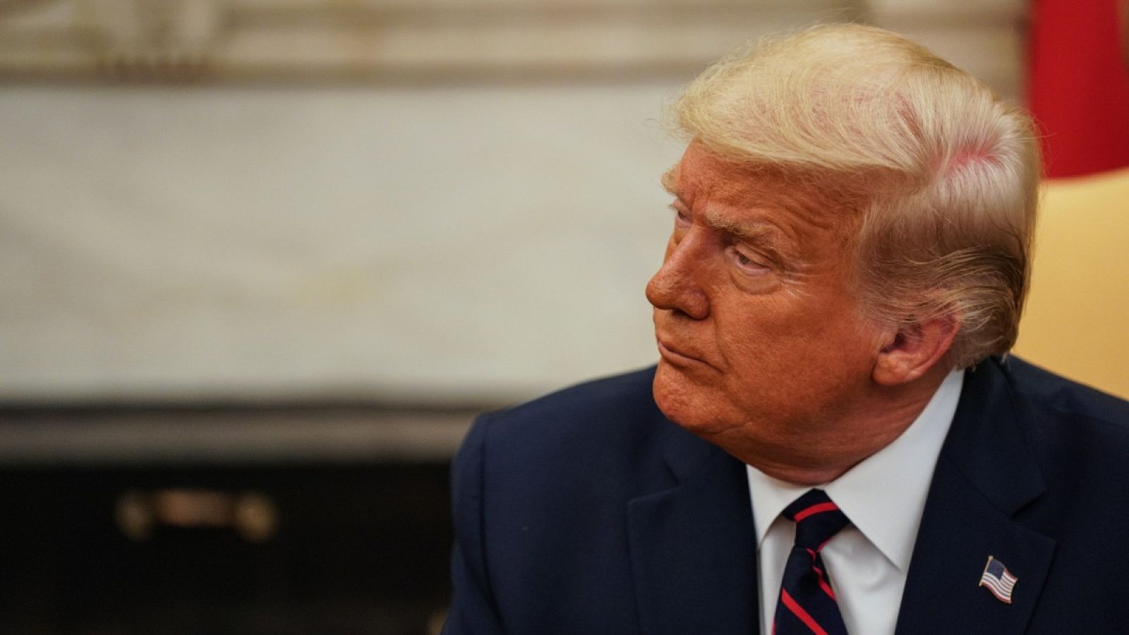 El presidente de Estados Unidos, Donald Trump, en el despacho Oval