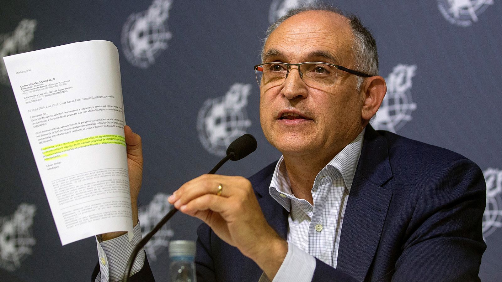 La RFEF se defiende y asegura que Mediapro "ha pasado una lÃ­nea roja"