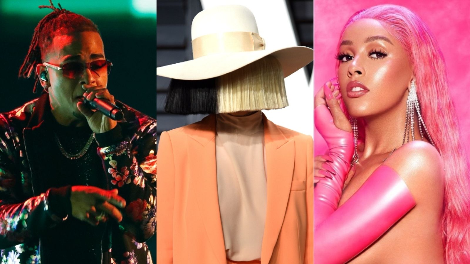 Sia anuncia colaboración junto a Ozuna y Doja Cat