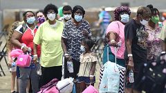 Miles de evacuados en EE.UU. ante la llegada del huracán "extremadamente peligroso" Laura