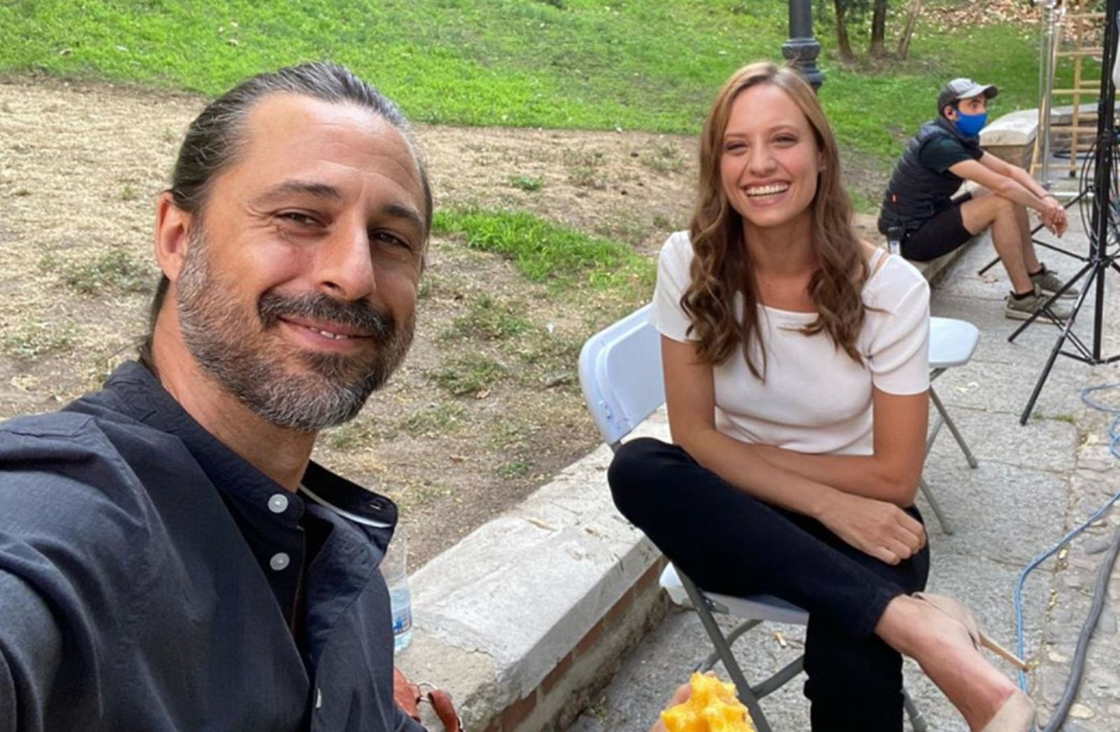 Hugo Silva y Michelle Jenner se reencuentran once años después