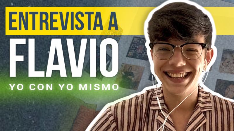 Flavio presenta el videoclip de "Yo con yo mismo": "La primera persona que escuchó la canción fue Eva B"