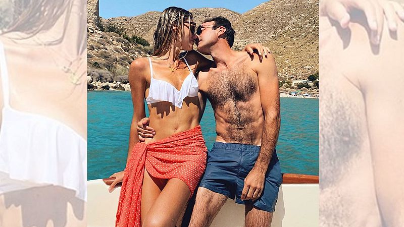 Enrique Ponce felicita a Ana Soria presumiendo de abdominales y arrumacos