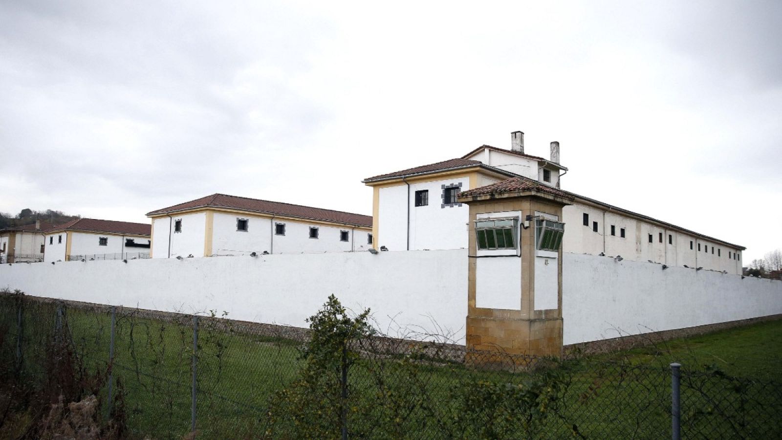 Vista de la prisión de Martutene, en San Sebastián