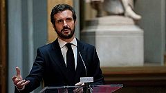 Casado desvincula a la actual dirección del PP del 'caso Kitchen' y pide que se respete la presunción de inocencia