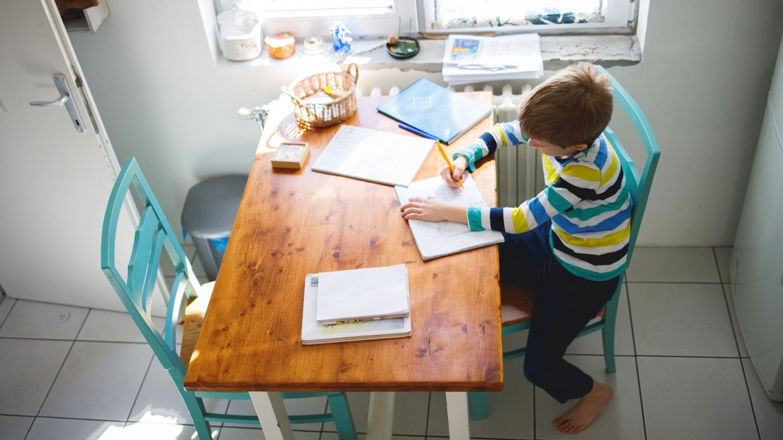 Niños que no acuden al colegio