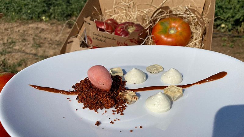 Sorbete de tomate