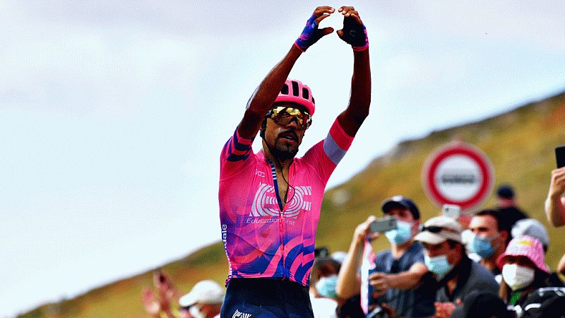 Daniel Felipe Martnez triunfa en Puy Mary y Roglic ampla diferencias 