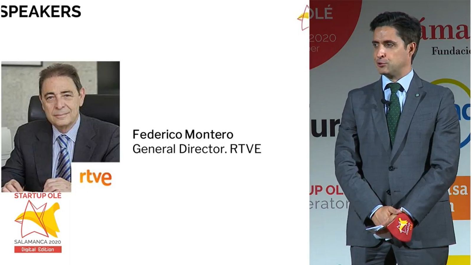 Federico Montero Startup Olé 2020