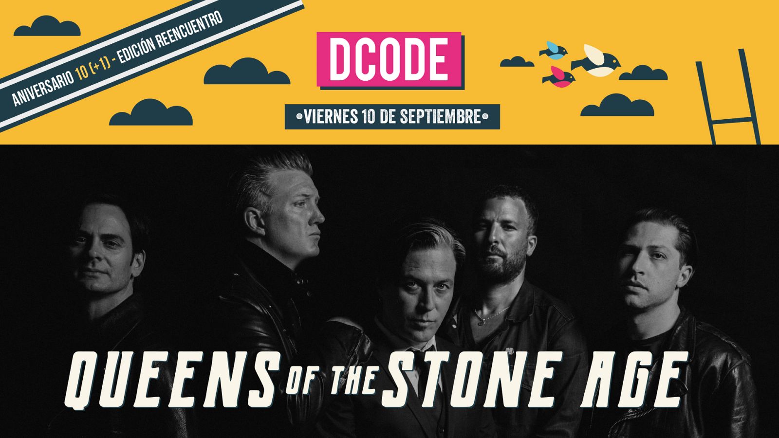 Queens of the Stone Age es la primera banda confirmada para tocar el viernes en Dcode 2021