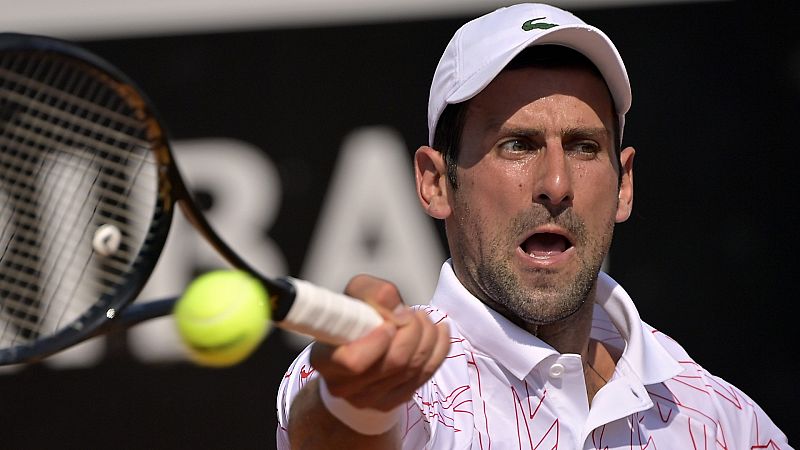 Djokovic debuta con un cómodo triunfo en Roma