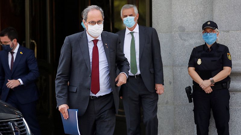 Torra pide su absolución por "falta de imparcialidad" y descarta convocar elecciones antes del fallo del Supremo