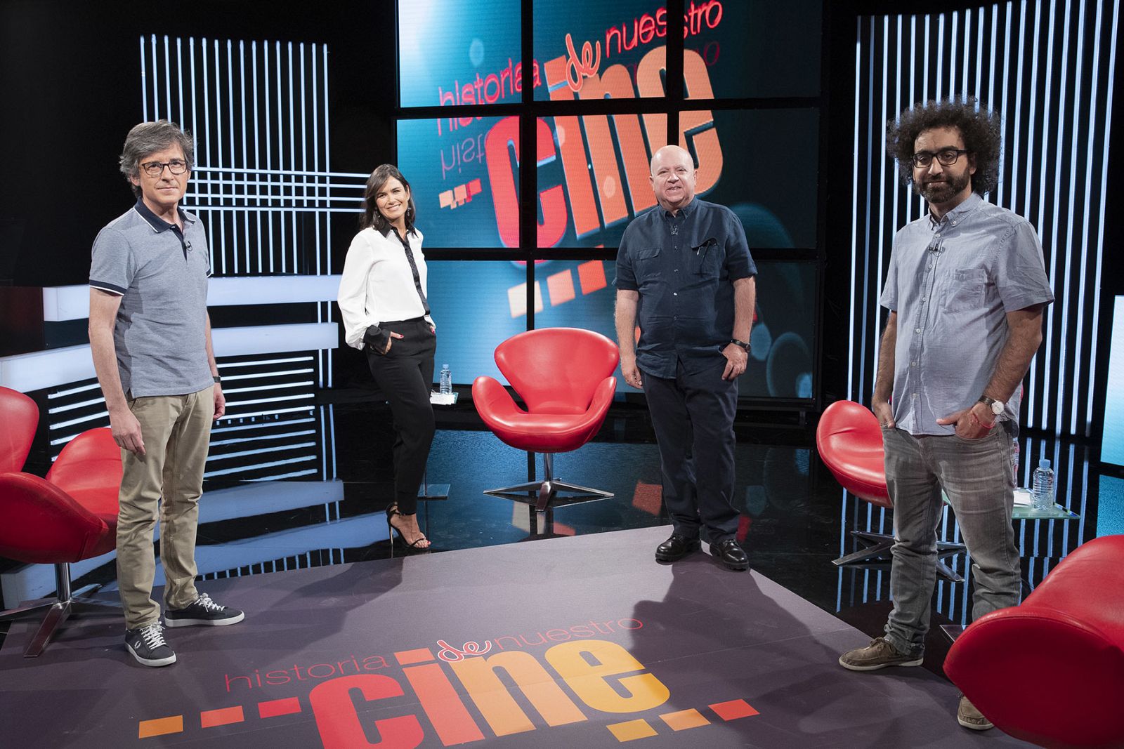 Agustín Almodóvar, Javier Ocaña y Bernardo Sánchez, invtados del coloquio