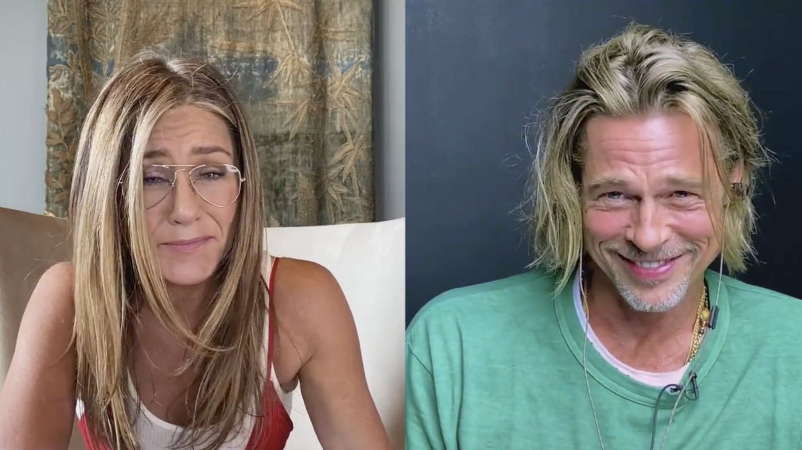 El esperado reencuentro de Brad Pitt y Jennifer Aniston