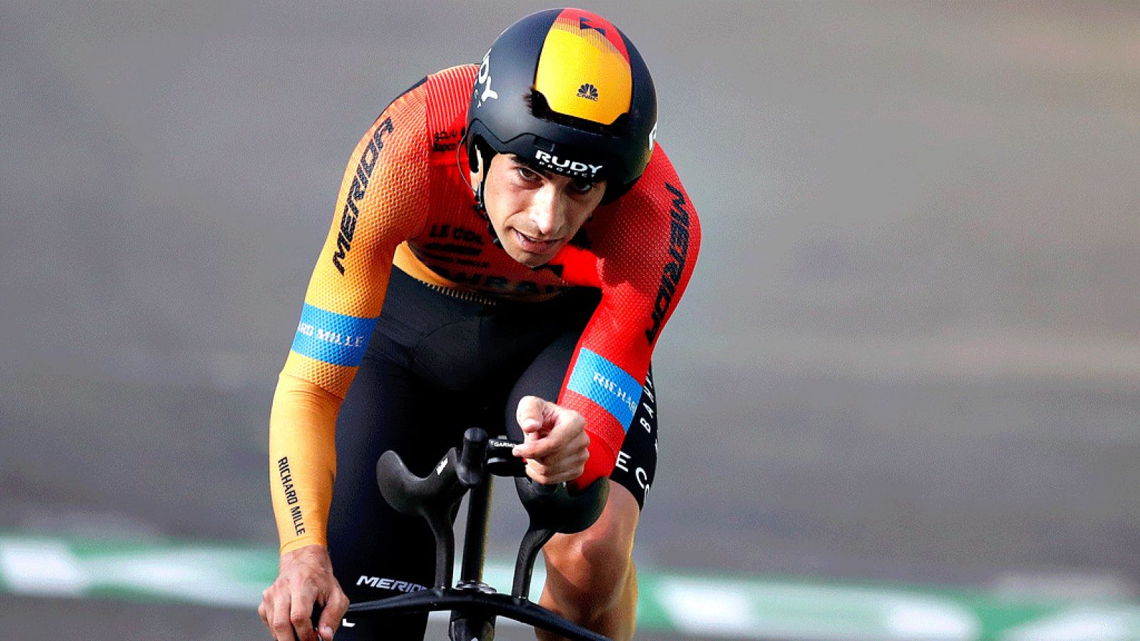 Imagen de Mikel Landa (Barhain) durante la etapa 20 del Tour de FFrancia 2020.