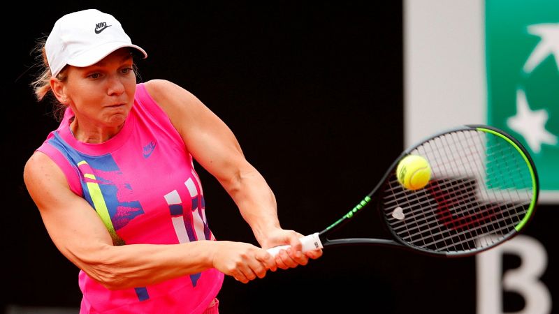 Simona Halep conquista Roma tras la retirada de Pliskova 