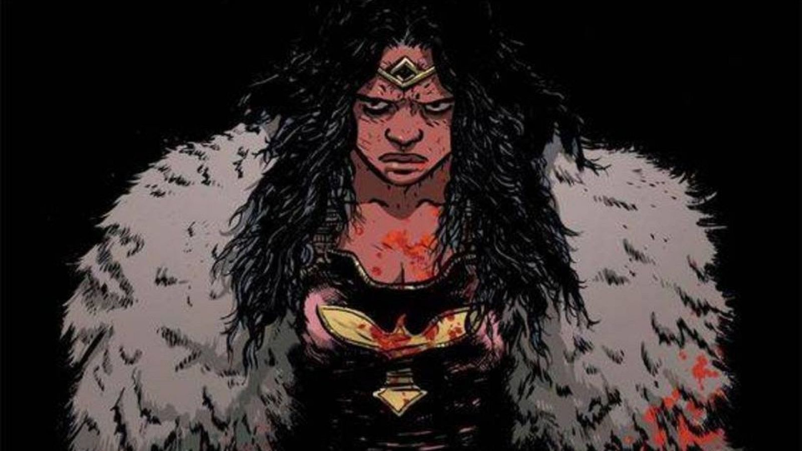 Ilustración de 'Wonder Woman: Tierra muerta'