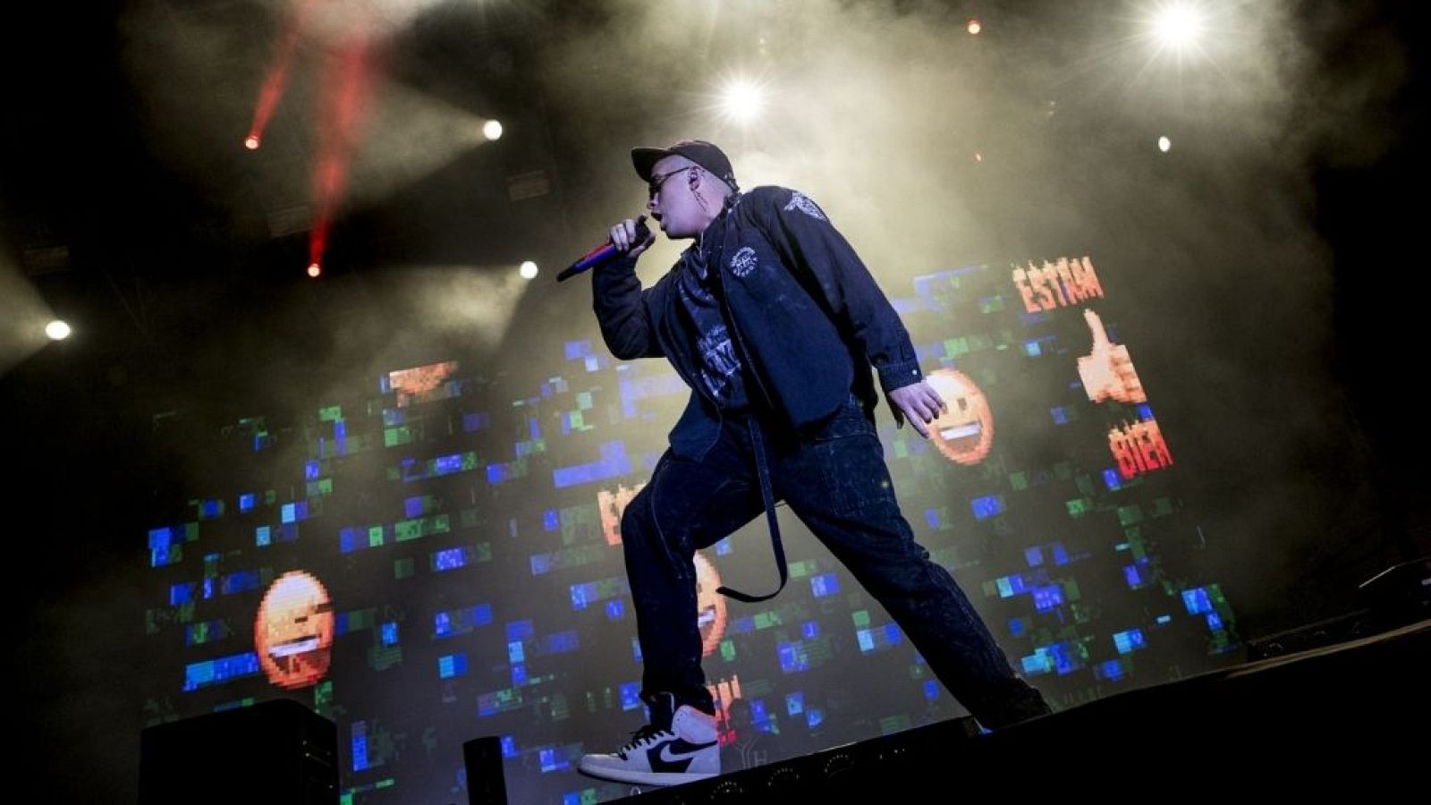 Bad Bunny en Rio Babel Music Festival en Madrid en 2019