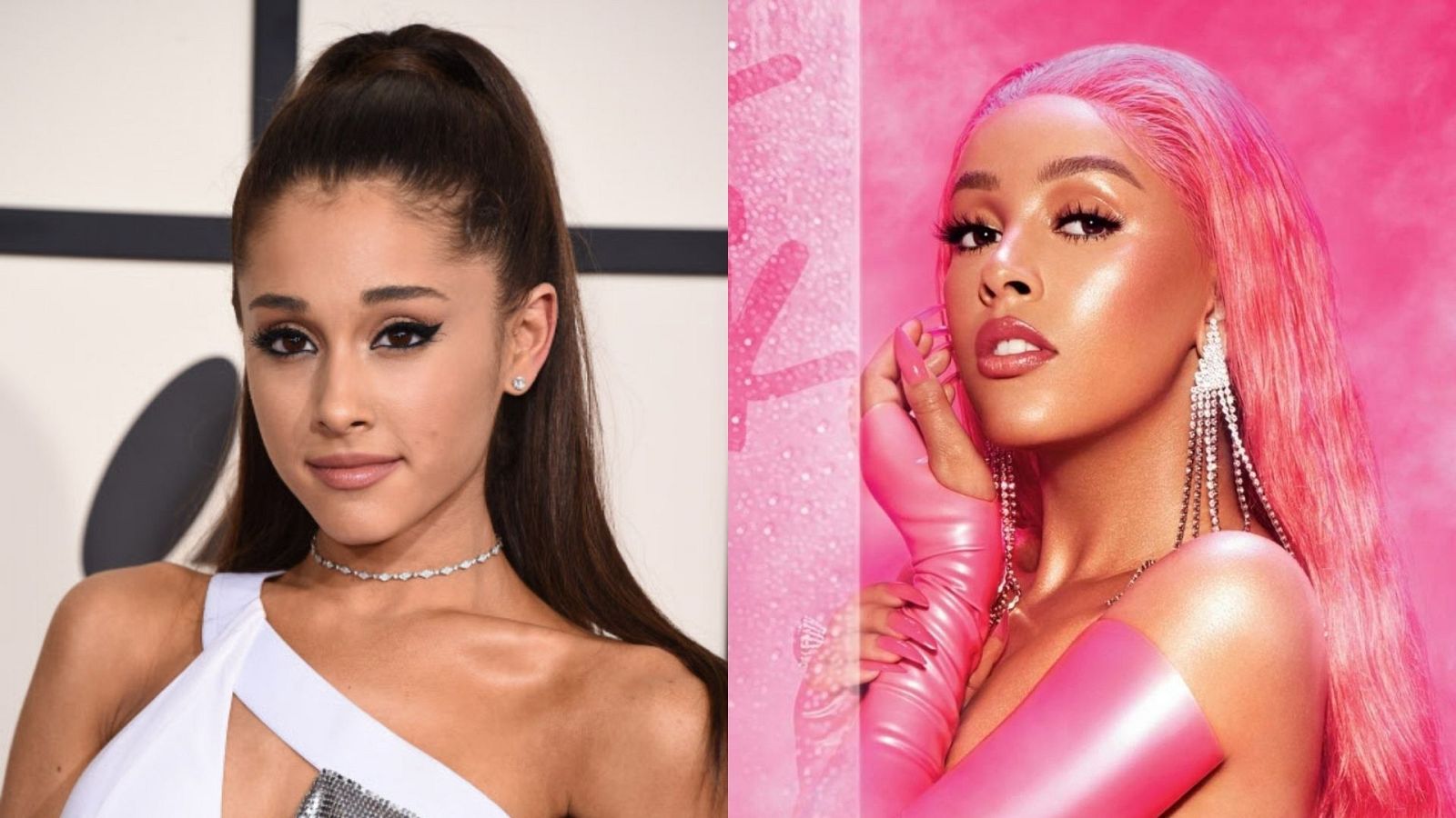 Doja Cat confirma su colaboración con Ariana Grande