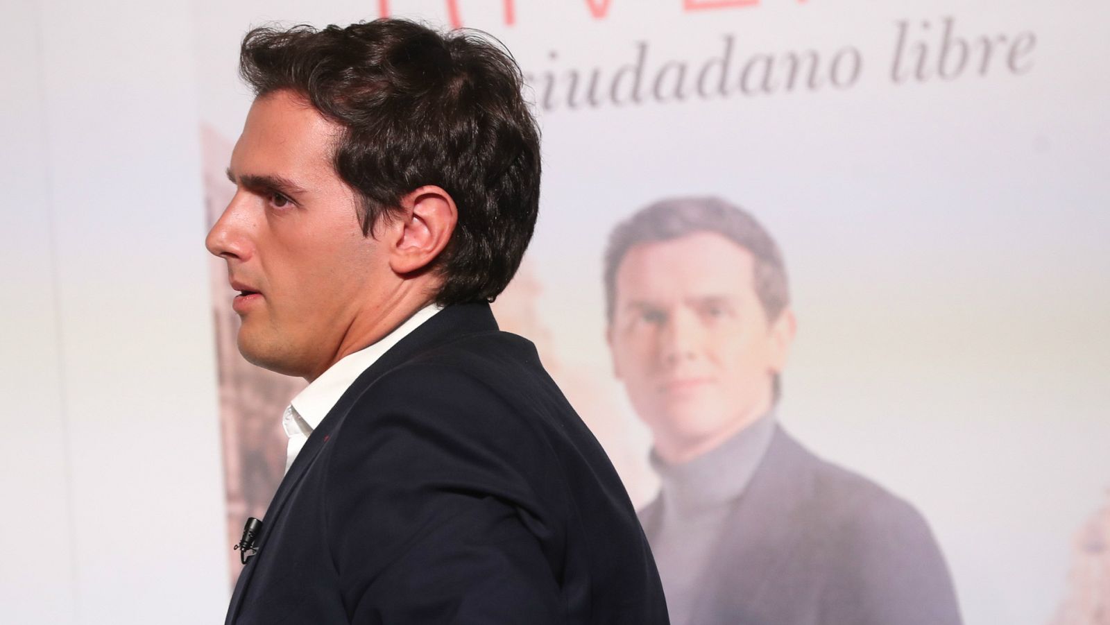 Albert Rivera en la presentación de su libro