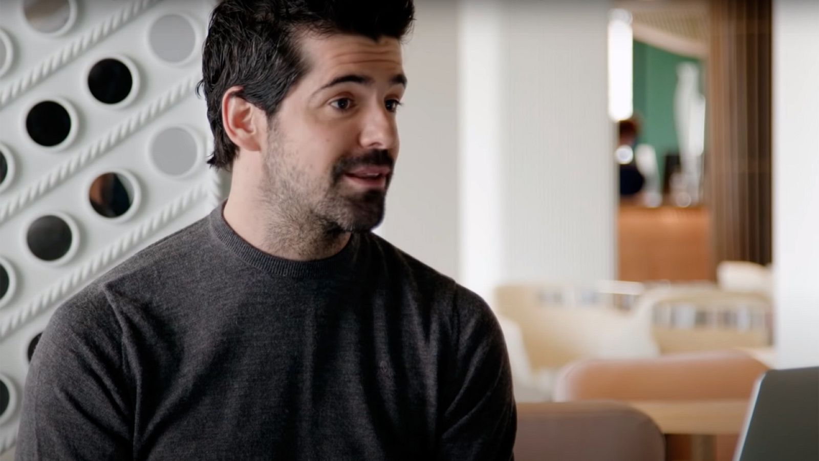 Miguel Ángel Muñoz durante el programa con RoEnLaRed