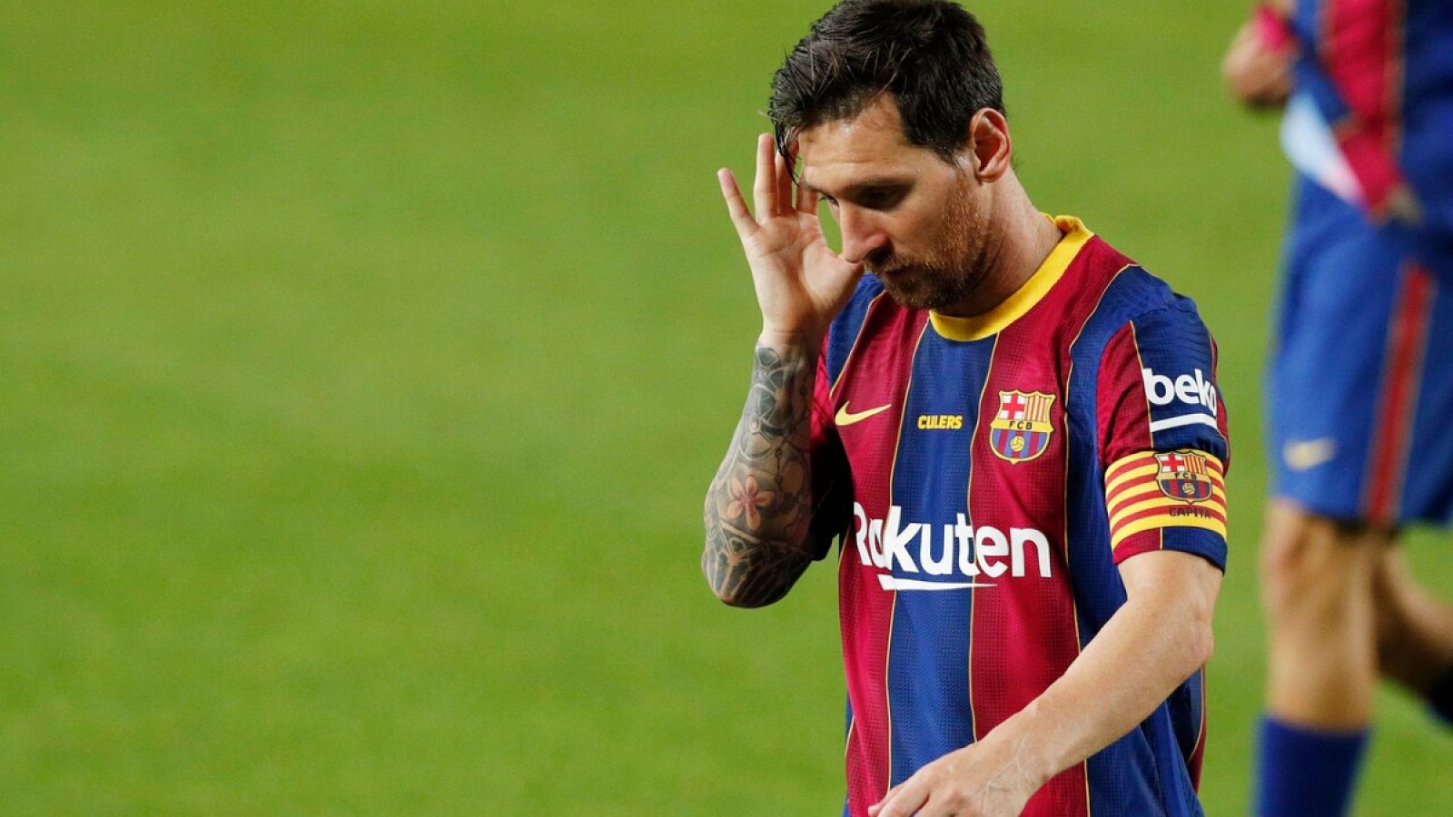 Leo Messi, en el trofeo Joan Gamper