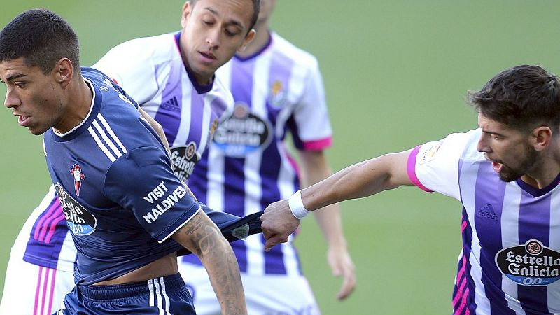 Valladolid y Celta empatan en un duelo de buenas defensas