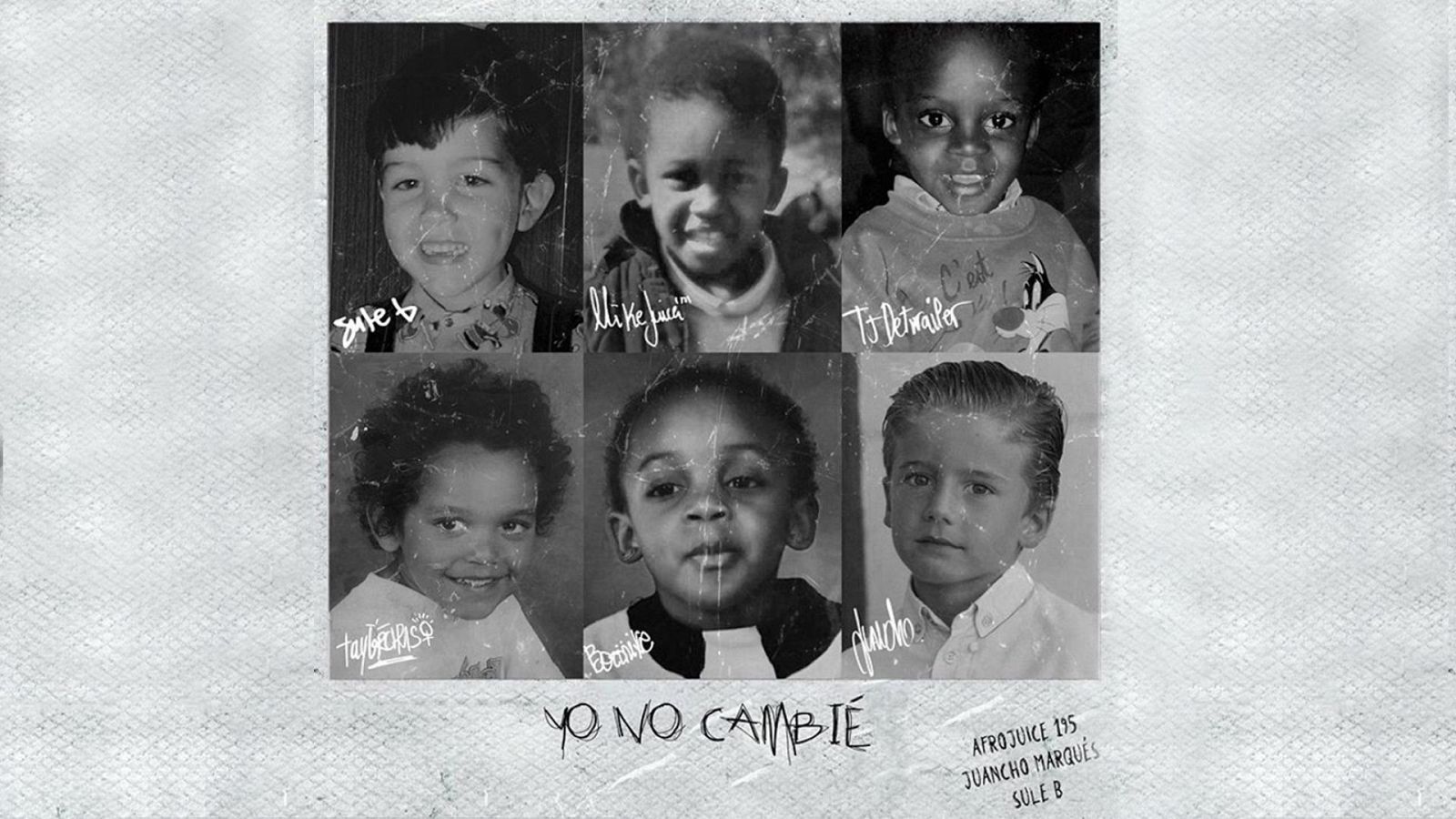 Portada de "Yo no cambié" de Afrojuice 195, Juancho Marqués y Sule B