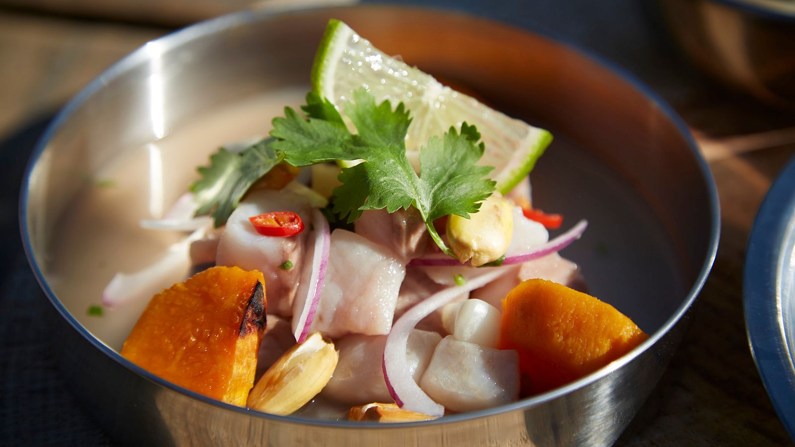 Ceviche de esturión