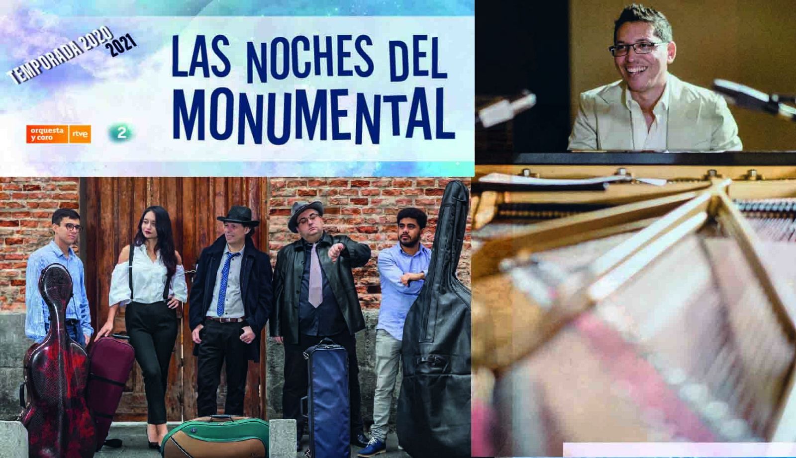 'Las noches del Monumental'. Cartel.