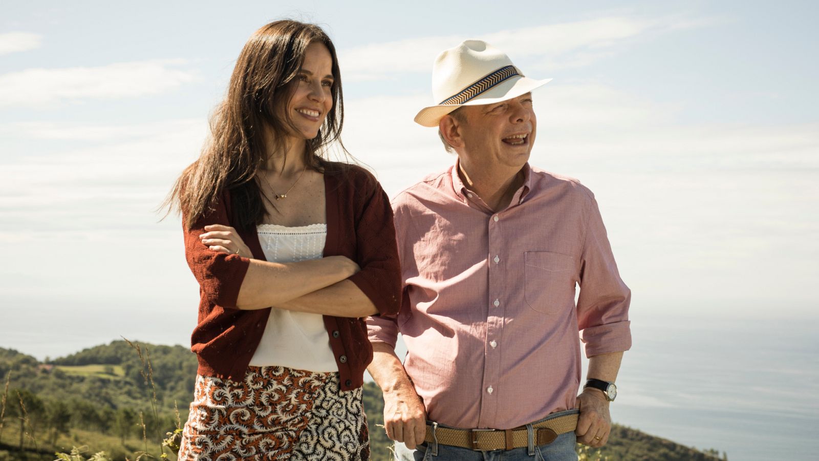 Elena Anaya y Wallace Shawn en 'Rifkin's festival'