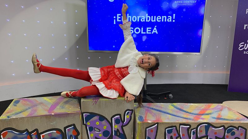 Soleá: "Me gustaría volver a Eurovisión Junior y vivir la experiencia completa"