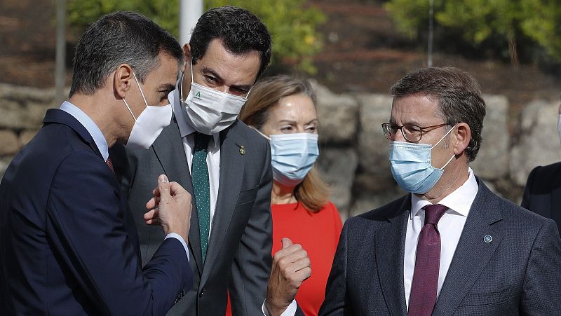Sánchez anuncia la eliminación de las "barreras legales" para el acceso a los fondos europeos