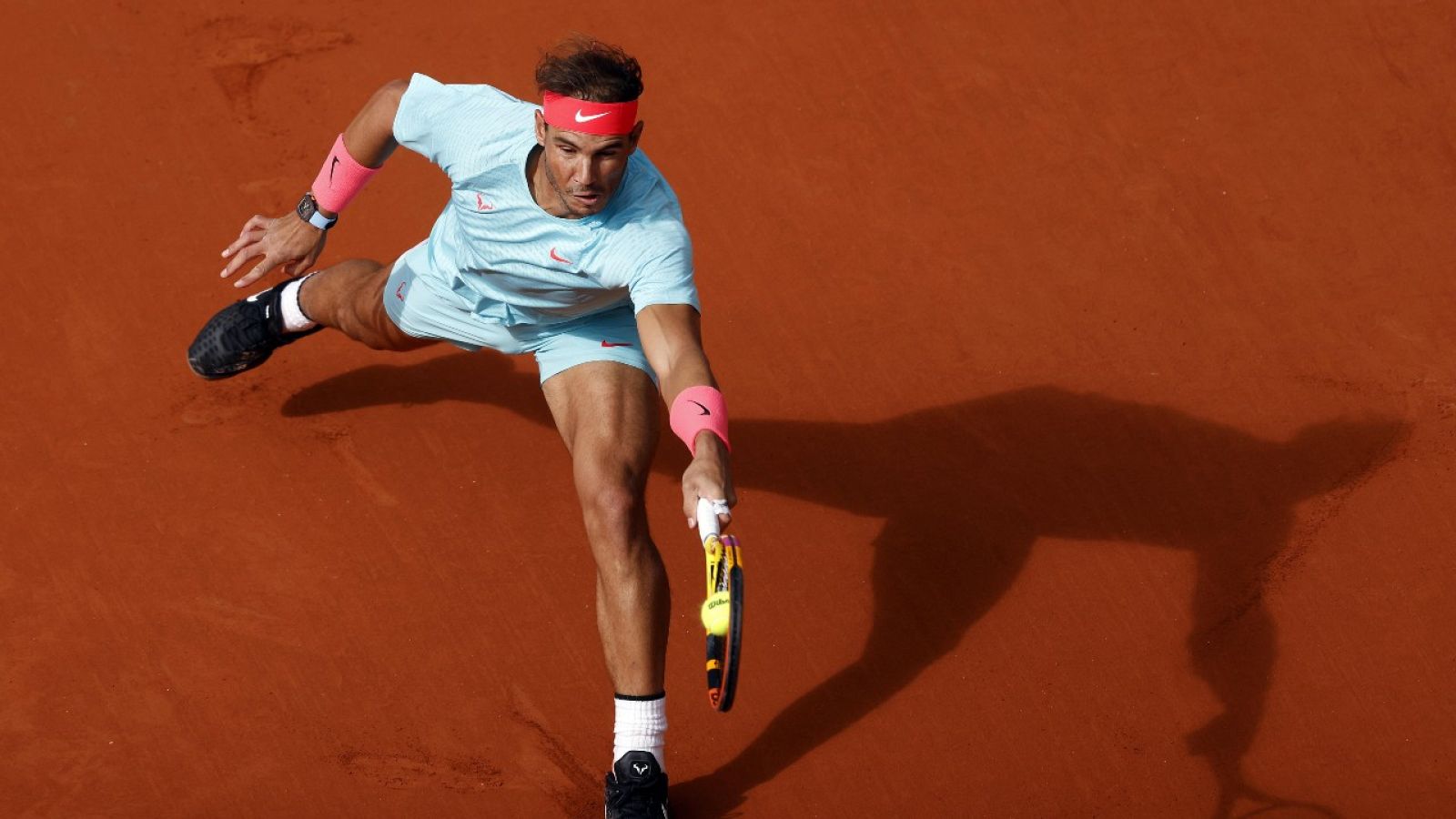 El tenista español Rafa Nadal, durante su partido ante Sebastian Korda en París.