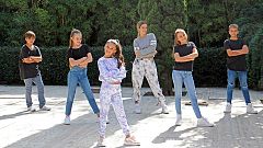 Las profesoras de OT, Vicky Gómez y Natalia Calderón, en el equipo de Soleá para Eurovisión Junior