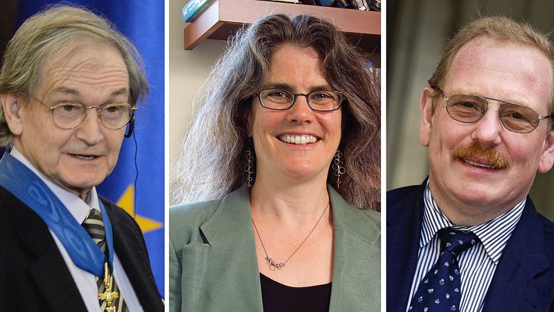 Roger Penrose, Reinhard Genzel y Andrea Ghez, Nobel de Física 2020 por sus investigaciones sobre agujeros negros