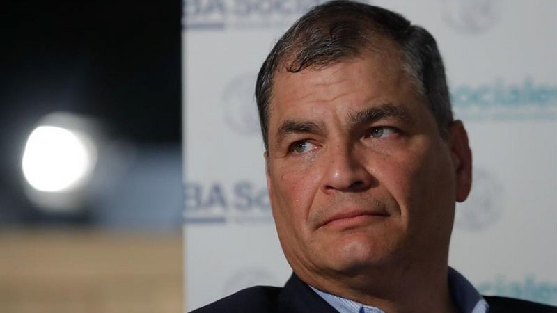 Ecuador solicita a la Interpol el arresto del expresidente Rafael Correa por el caso Sobornos