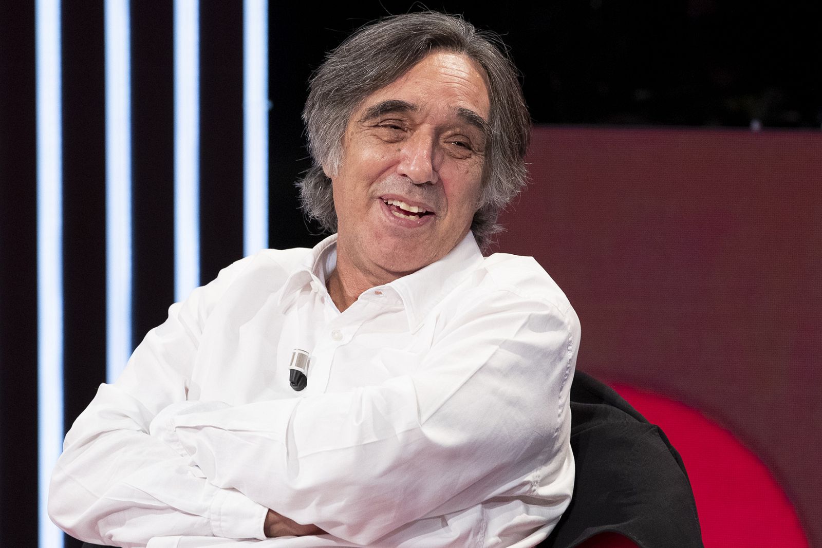 Agustín Díaz Yanes, en el plató del programa