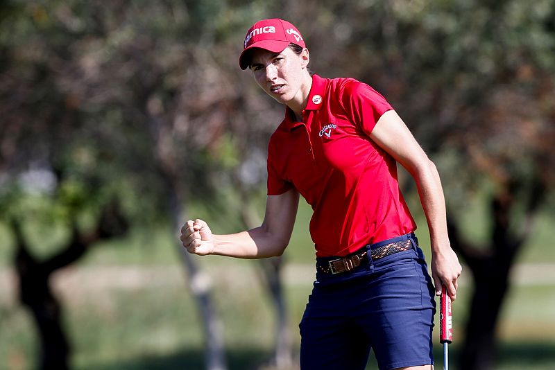 Ganar un grande, la gran asignatura del golf femenino español