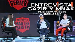 Entrevista con Gazir y Mnak, la batalla de la jornada 3 de FMS España 2020: "Puedo aspirar a ser el ganador este año"