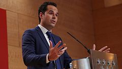 Aguado asegura tener el compromiso de Illa para que el estado de alarma en Madrid no se prorrogue