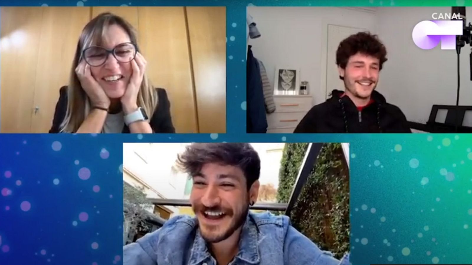 Cepeda: "Mira Miki que cara tiene de hermano celoso"