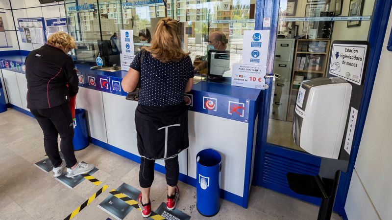 La limitación de las reuniones sociales por el coronavirus frena la venta de Lotería de Navidad