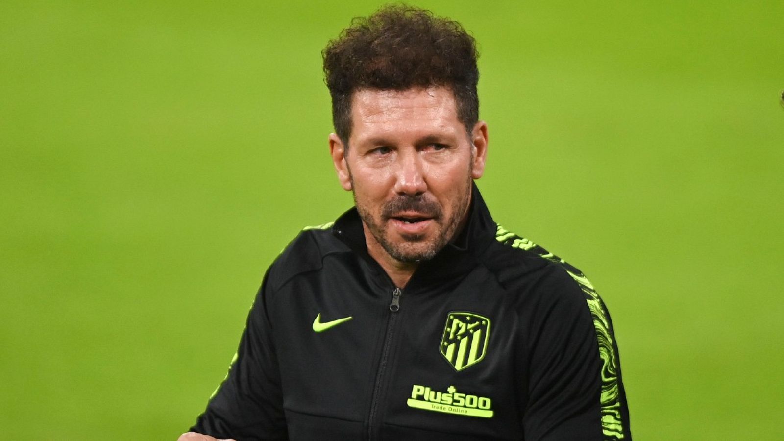 Simeone, técnico del Atlético de Madrid