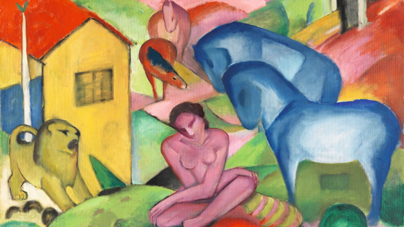 Franz Marc.'El Sueño', 1912 Museo Thyssen-Bornemisza, Madrid