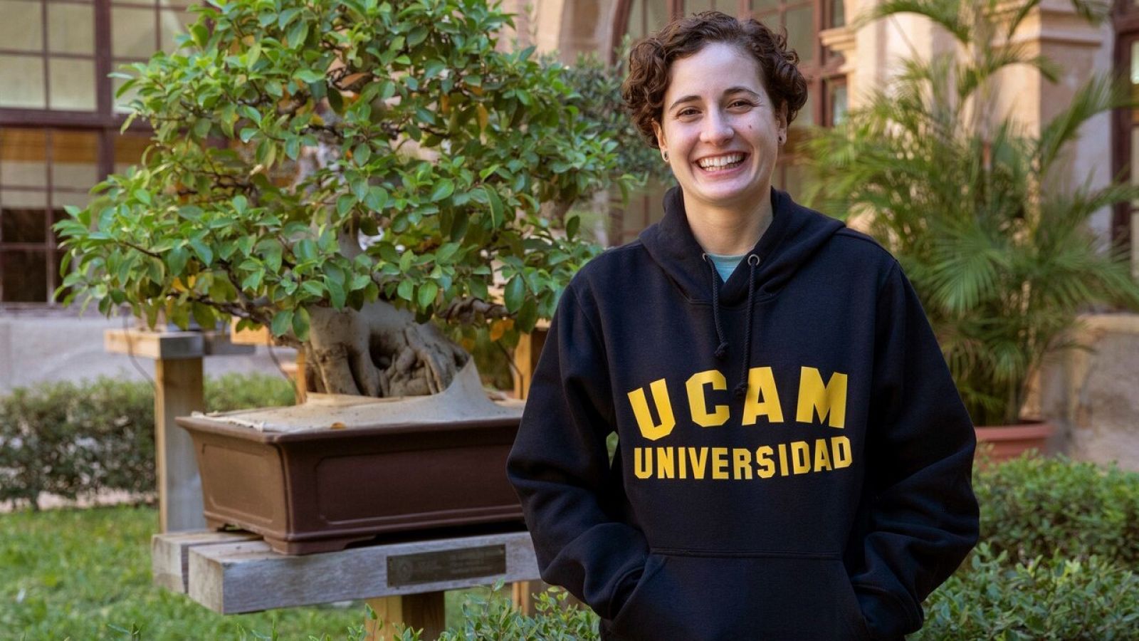 Ana Carrasco, durante la presentación de su nombramiento como asesora de eSports en la UCAM