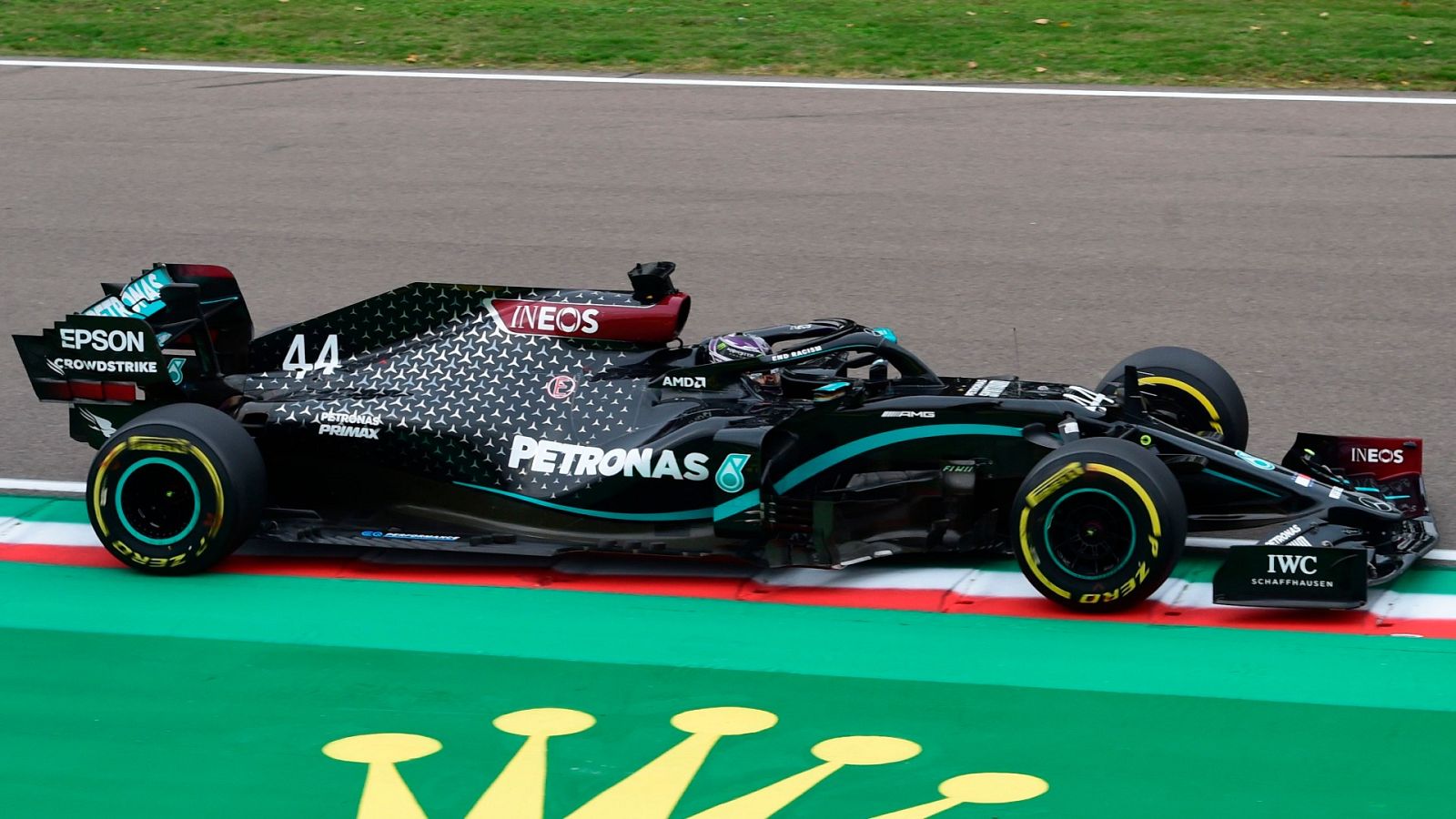 Hamilton ha ganado en Imola